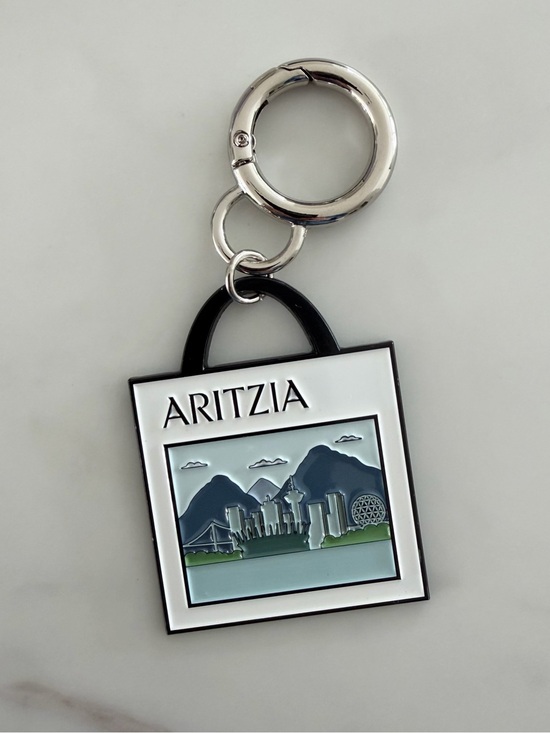 Aritzia Other - Exclusive Aritzia Enamel Vancouver Cityscape Keychain